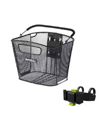 Panier Avant Basil Bold KF et Support KF Noir