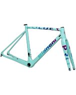 Cadre Cyclocross Bianchi Zolder Vert Céleste