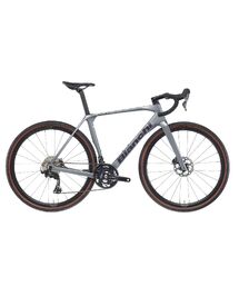 Vélo Gravel Bianchi Impulso Pro GRX 820 Gris / Noir Matt