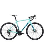 Vélo Gravel Bianchi Via Nirone 7 Vert Céleste