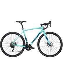 Vélo Gravel Bianchi Via Nirone 7 Vert Céleste