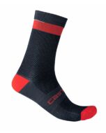 Chaussettes Castelli Alpha 18 Bleu/Rouge