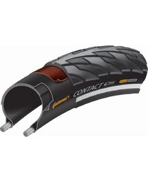 Pneu Continental Contact 26x1.75 Rigide Réfléchissant Noir