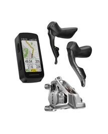 Kit d'Amélioration Sram Red AXS Manettes / Étriers de Frein + Compteur Hammerhead Karoo