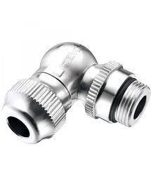Raccord Coude Pompe à Main Lezyne Slip Chuck Aluminium Presta