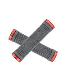 Paire de Grips Lizard Skins Peaty avec Lock-On Graphite