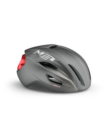 Casque Met Manta MIPS Gris Foncé / Rouge