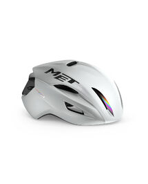 Casque Met Manta MIPS Blanc Holographique / Brillant