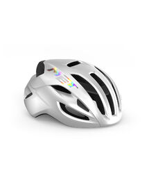 Casque Met Rivale MIPS Blanc Holographique / Brillant