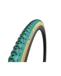 Boyau Michelin Power Cyclocross Jet 700x33 Racing Line Vert/Beige