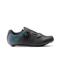 Chaussures Route Northwave Core Plus 2 WMN Noir / Iridescent