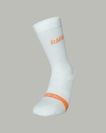 Chaussettes Rafal Cycling Mercoux Blanc / Corail