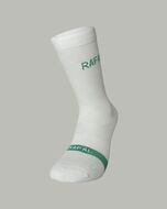 Chaussettes Rafal Cycling Mercoux Blanc / Vert d'Eau