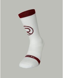 Chaussettes Rafal Cycling Ventoux Blanc / Bordeaux