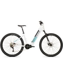 VTT Electrique Rock Machine Storm INT E70-29 Blanc/Menthe