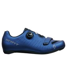 Chaussures Route Scott Comp Boa Bleue Métallique