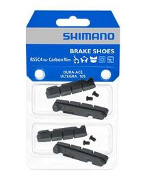Paires de Patins Shimano R55C4 pour Jante Carbone