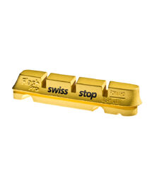 Kit 4 Patins Swisstop FlashPro Yellow King Carbone
