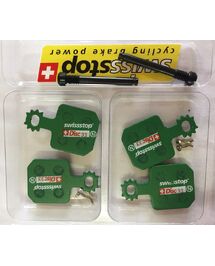 2 Paires de Plaquettes de Frein Organiques Swisstop Disc 33 E