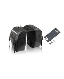Paire de Sacoches XLC BA-S41 Noir / Anthracite 30 L